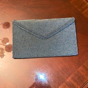 Beaded Envelope Evening Clutch Purse